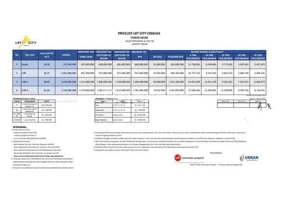 image LRT CITY CIRACAS APARTEMENT TYPE 2 BEDROOM (8)