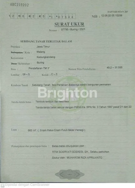 image TANAH LOKASI PREMIUM DI DEKAT CITRAGARDEN CITRA LAND MALANG. (5)