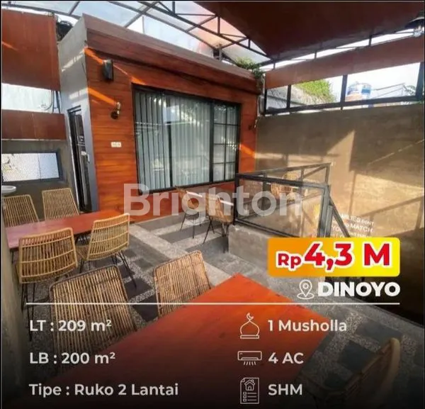 image RUKO LUAS & STRATEGIS DI NO JALAN RAYA DINOYO DEKAT UNIBRAW KOTA MALANG (5)