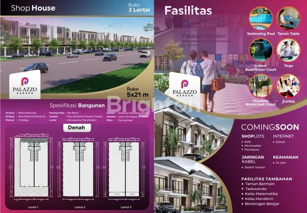 image RUKO PALAZZO GARDEN - TYPE HOOK BATAM CENTRE  (2)