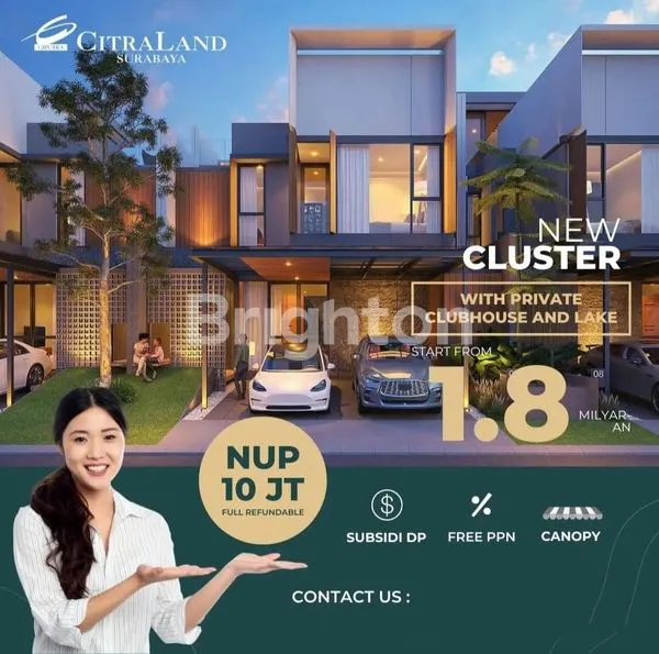 image DEMPSEY HILL RUMAH 3LT BARU GRESS TYPE HAZEL CITRALAND SURABAYA BARAT (1)
