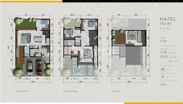 image DEMPSEY HILL RUMAH 3LT BARU GRESS TYPE HAZEL CITRALAND SURABAYA BARAT (5)