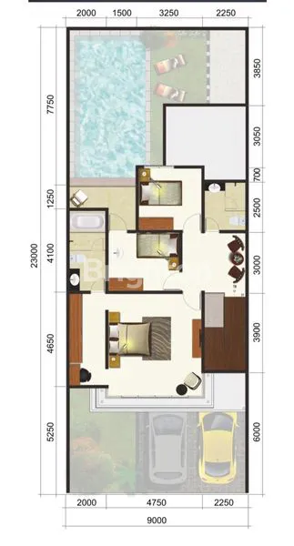 image RUMAH MEWAH DI AMAYA HOME RESORT TYPE MONTANA DI UNGARAN (3)