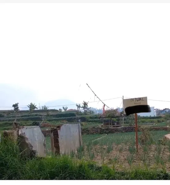 DI JUAL TANAH  DI PEDESAAN CIWIDEY