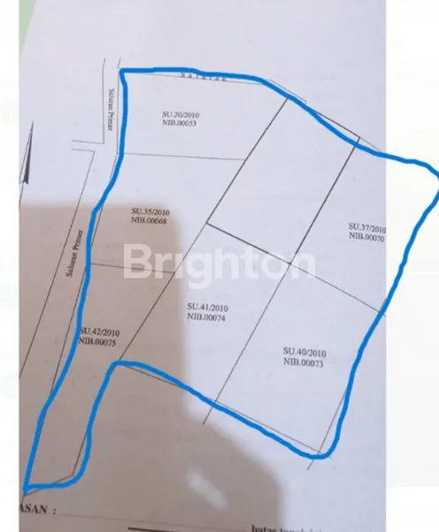 TANAH  SULAWESI TENGGARA LUAS 36HA
