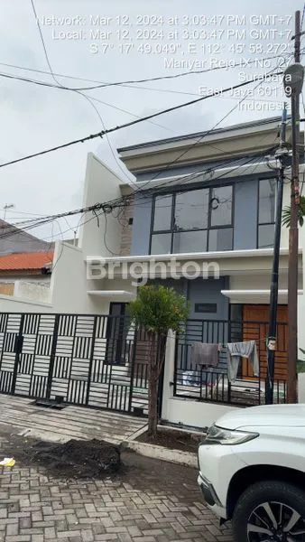 image RUMAH 2LANTAI BARU SIAP HUNI MANYAR SURABAYA  (1)