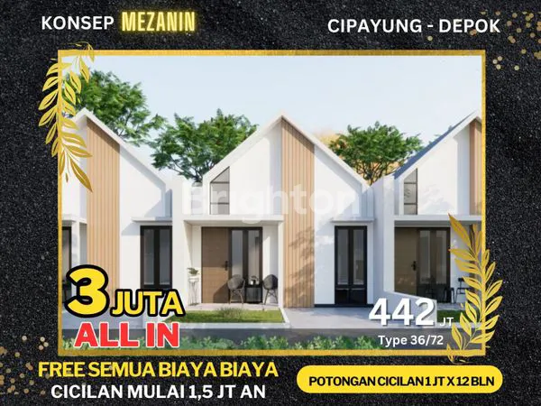 image RUMAH MURAH DENGAN KONSEP MEZANIN (3)