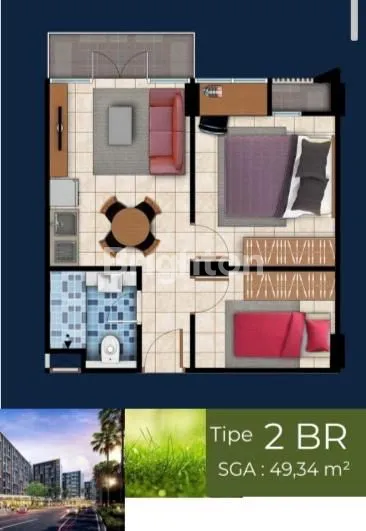 image CARI APARTEMEN DI JOGJA??? BARSA CITY PILIHAN YANG TEMPAT (1)