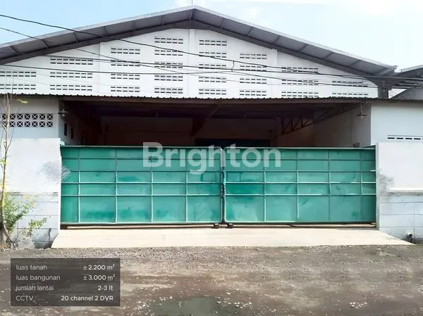 GUDANG SIAP PAKAI SANGAT LUAS DI KAWASAN INDUSTRI TERBOYO MEGAH SEMARANG