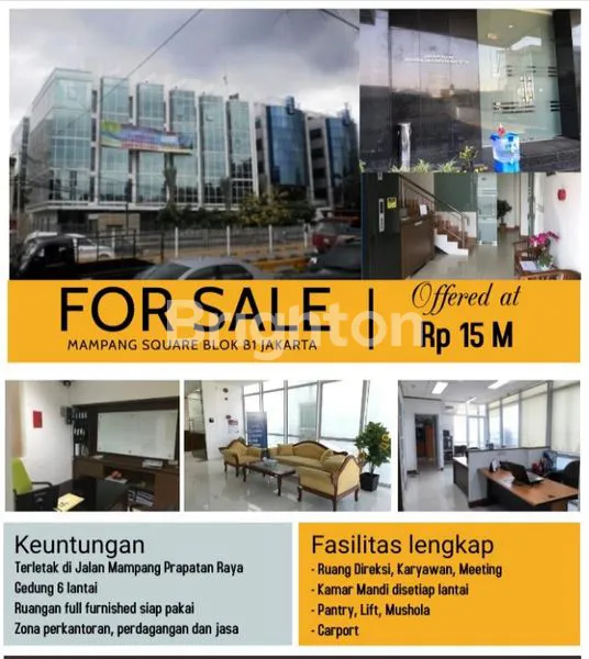 image RUKO MAMPANG SQUARE, 6 LT, JAKARTA SELATAN  (1)