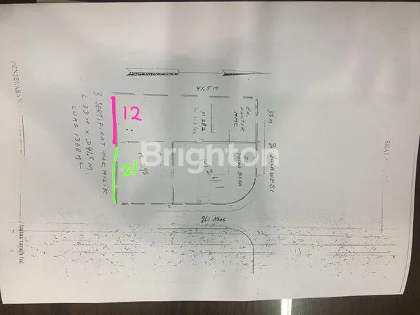 Gambar Property TANAH DAN BANGUNAN JL SULAWESI