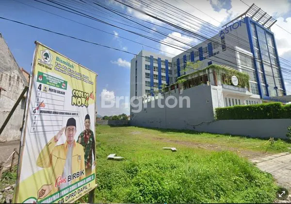 TANAH PREMIUM 1399M² SAMPING ASTON HOTEL JEMBER, LOKASI STRATEGIS