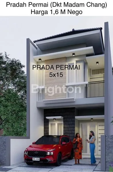 image BARU GRES!! RUMAH MINIMALIS 2 LANTAI LOKASI STRATEGIS DARMO²AN SURABAYA BARAT (1)