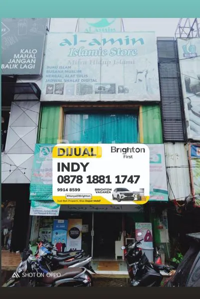 RUKO  2 LANTAI DIJUAL DI JALAN PAJAJARAN BOGOR LOKASI SANGAT STRATEGIS