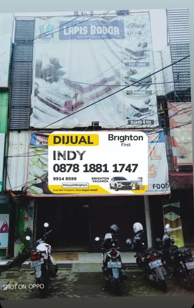 RUKO 2 LANTAI DI JALAN PAJAJARAN TENGAH KOTA BOGOR  LOKASI SANGAT STRATEGIS