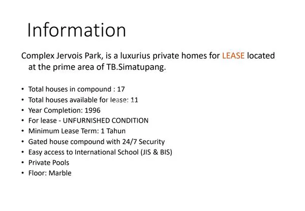 image FOR RENT HOUSE AT TB SIMATUPANG (7)