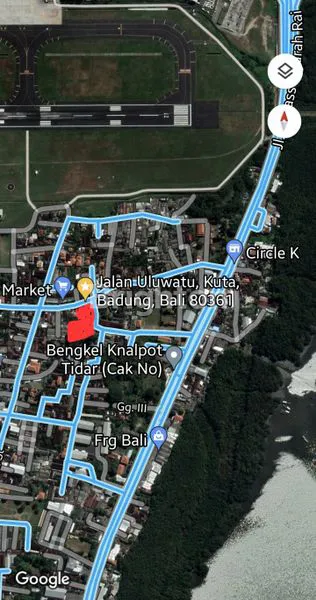 image TANAH KAV 28 ARE LOKASI PREMIUM JIMBARAN BALI. HARGA 1,1M/ARE  (6)