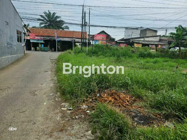 TANAH DATAR SIAP DIBANGUN PINGGIR JALAN SAWANGAN DEPOK