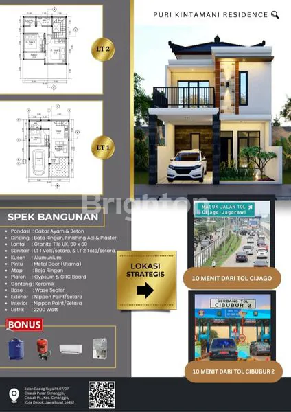 image HUNIAN MODERN KLASIK PURI KINTAMANI DEPOK (2)