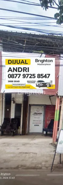 DIJUAL RUKO/KIOS 1 LANTAI STRATEGIS DI PINGGIR JALAN DEWI SARTIKA - JAKARTA TIMUR