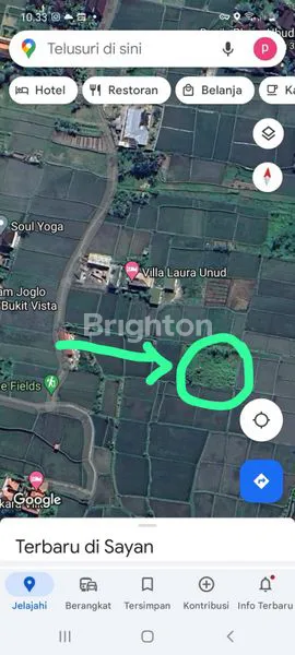 image TANAH KAV 10,5 ARE DS SAYAN UBUD. HARGA 250 JT/ ARE (4)