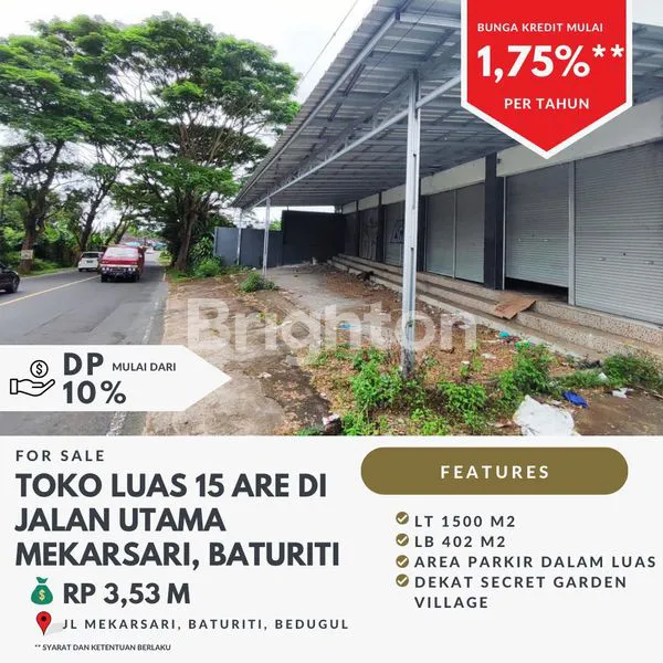 image TABAH BANGUNAN RUKO DI BATURITI (1)