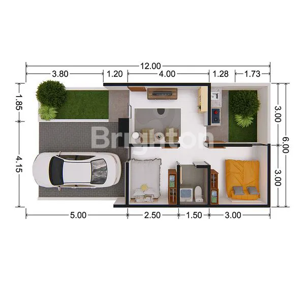 image DISEWAKAN RUMAH BREEZE GEDANGAN (2)