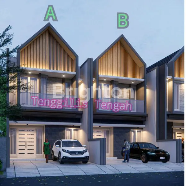 image RUMAH MODEL SCANDANAVIAN DI TENGGILIS (2)