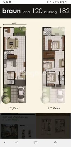 image WISATA BUKIT MAS II. LUAS 120, KAMAR 3, FULL BANGUNAN, SUDAH RENOV, SIAP HUNI.  (2)