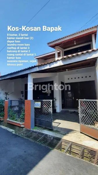 RUMAH KOS AKTIF, JUAL SEGERA, STATEGIS, DEKAT PASCASARJANA UNNES, LAMONGAN, SAMPANGAN, SEMARANG