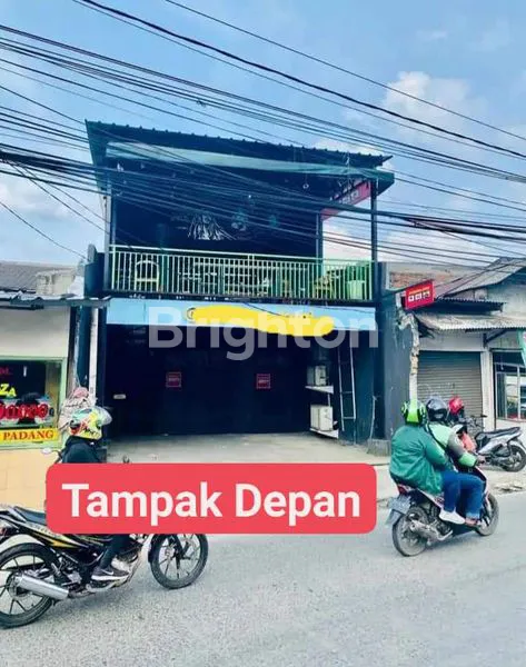 RUKO  2 LANTAI KOMERSIL LOKASI STRATEGIS PINGGIR JALAN
