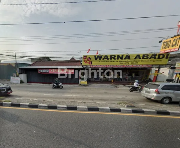 RUANG USAHA TOKO JALAN SOLO RAYA- JOGJA SELANGKAH BANDARA ADI SUCIPTO MAGUWOHARJO DEPOK JOGJA