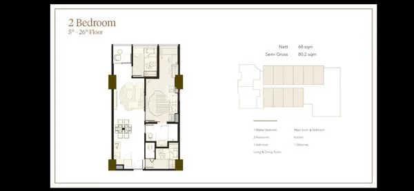 image APPRTMENT 31 SUDIRMAN SUITES 2 BR (5)