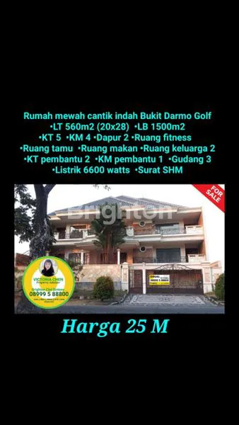 image RUMAH MEWAH CANTIK INDAH BUKIT DARMO GOLF (1)