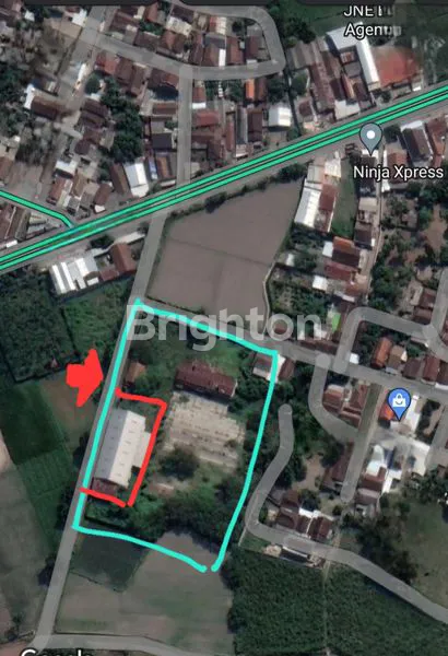 GUDANG PARKIRAN LUAS DI KEDIRI