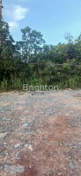 image TANAH DATAR STRATEGIS PINGGIR JALAN SIAP BANGUN COCOK UNTUK GUDANG , WORKSHOP DI KARIANGAU. (3)