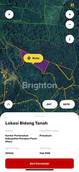 image TANAH SELUAS 7,5 HEKCTAR DI IKN (5)