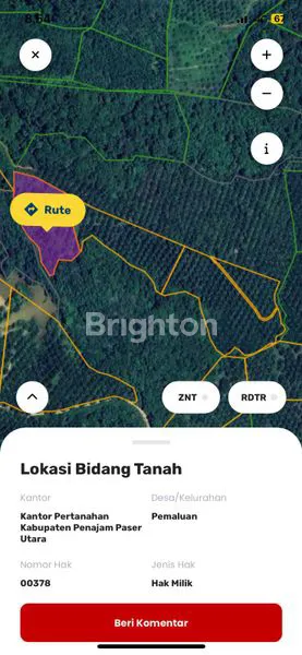 image TANAH SELUAS 7,5 HEKCTAR DI IKN (8)