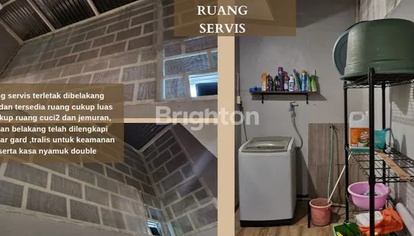 image DIBAWAH HARGA PASAR!!! RUMAH CANTIK 3 KAMAR FULL FURNISHED, GEDANGAN SIDOARJO (4)