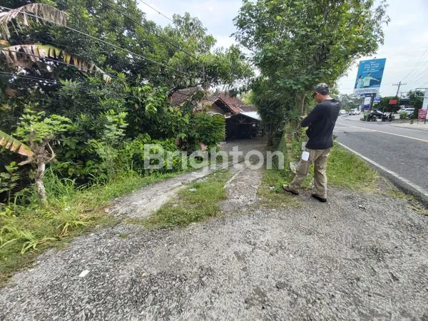 image TANAH LUAS BONUS RUMAH HADAP JALAN RAYA WONOSARI YOGYAKARTA (2)