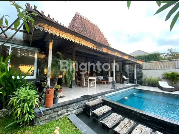 image VILLA MODEL JOGLO AT CANGGU BERAWA DENGAN ONE GATE SYSTEM (6)