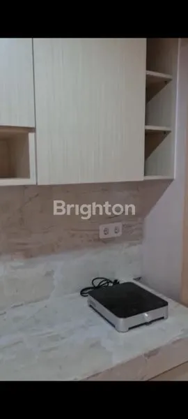 APARTEMEN ALTON DI TEMBALANG. TIPE 1BR STUDIO CORNER, FULL FURNISHED, LANTAI VINYL