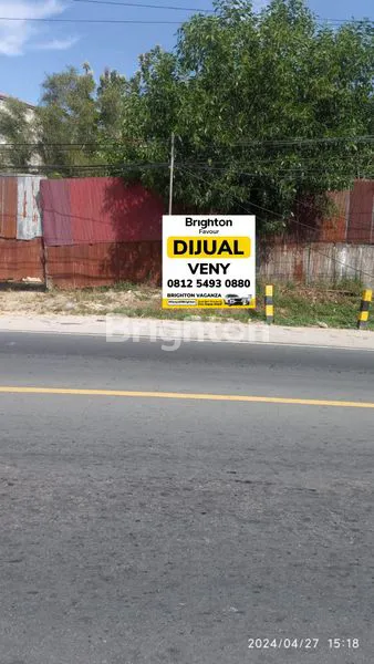 DIJUAL TANAH PINGGIR JALAN POROS SAMARINDA-BONTANG TANAH MERAH SAMARINDA