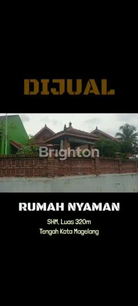 RUMAH DIJUAL DI TENGAH KOTA MAGELANG