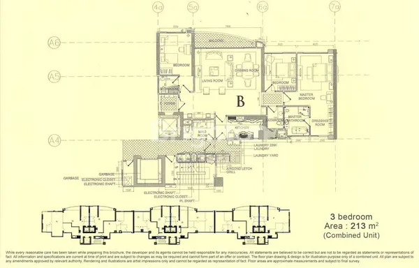 image APARTMENT MEWAH ADHIWANGSA LENMARC. STRATEGIS FURNISH GOLF VIEW & PRIVATE LIFT. DEKAT PTC, SPAZIO, UNESA SURABAYA BARAT JAWA TIMUR (5)