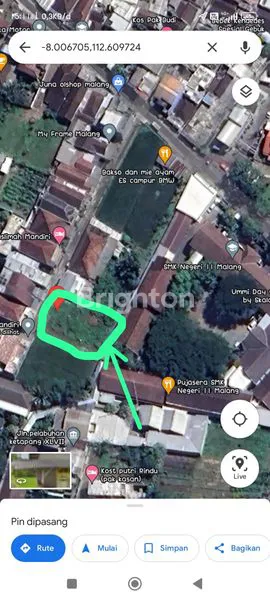 image TANAH MURAH DI KOTA MALANG,LUAS 506 M² DI DAERAH SUKUN, COCOK UNTUK RUMAH HUNIAN DAN INVESTASI (1)