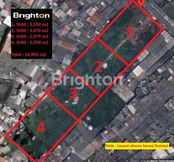 image TANAH MENCENG RAYA KALIDERES CENGKARENG 1.3 HA ZONA COMMERCIAL SHM  (1)