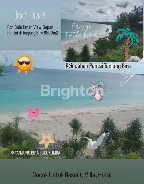 TANAH VIEW PANTAI DI TANJUNG BIRA BULUKUMBA SULAWESI SELATAN