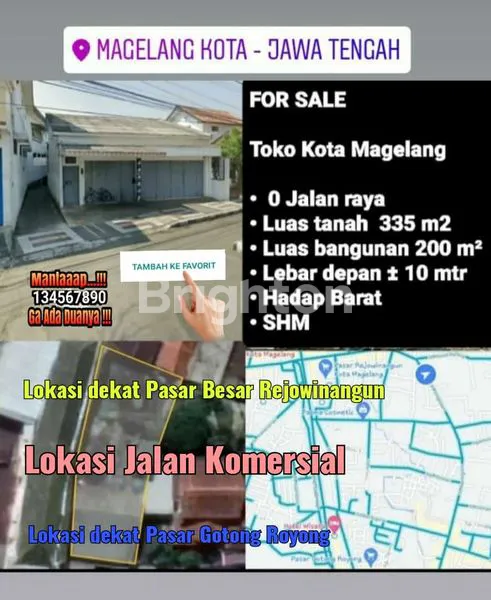 TOKO DI LAHAN KOMERSIAL