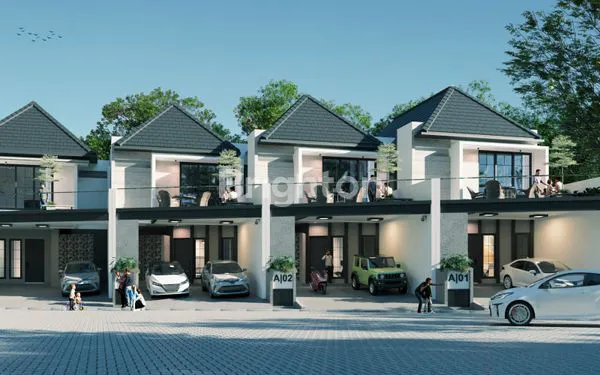 image NEW HOUSE 2 LANTAI HOOK TENGGILIS DEKAT RUNGKUT (1)